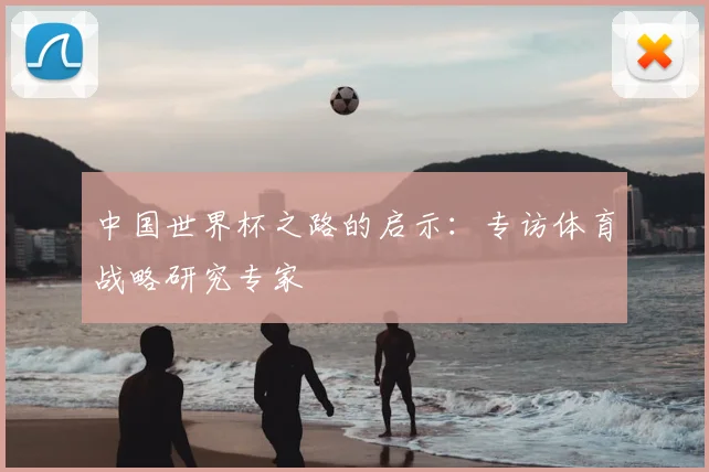 中国世界杯之路的启示:专访体育战略研究专家